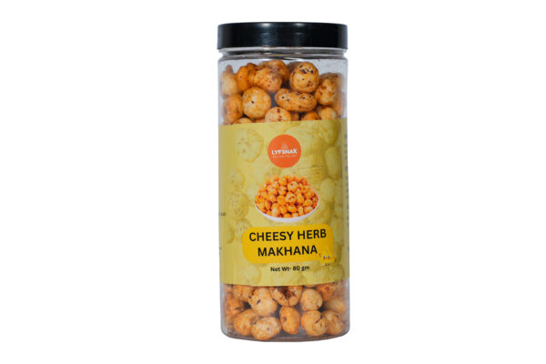 Roasted & Flavoured Makhana- Cheesy Herb