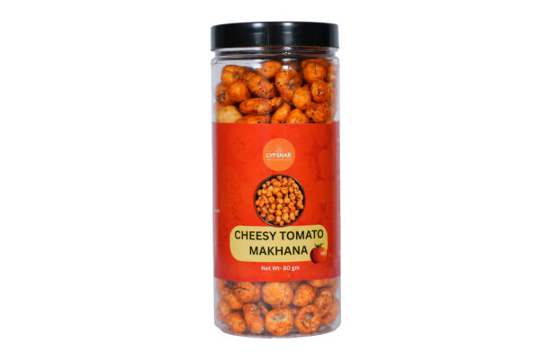 Roasted & Flavoured Makhana- Cheesy Tomato