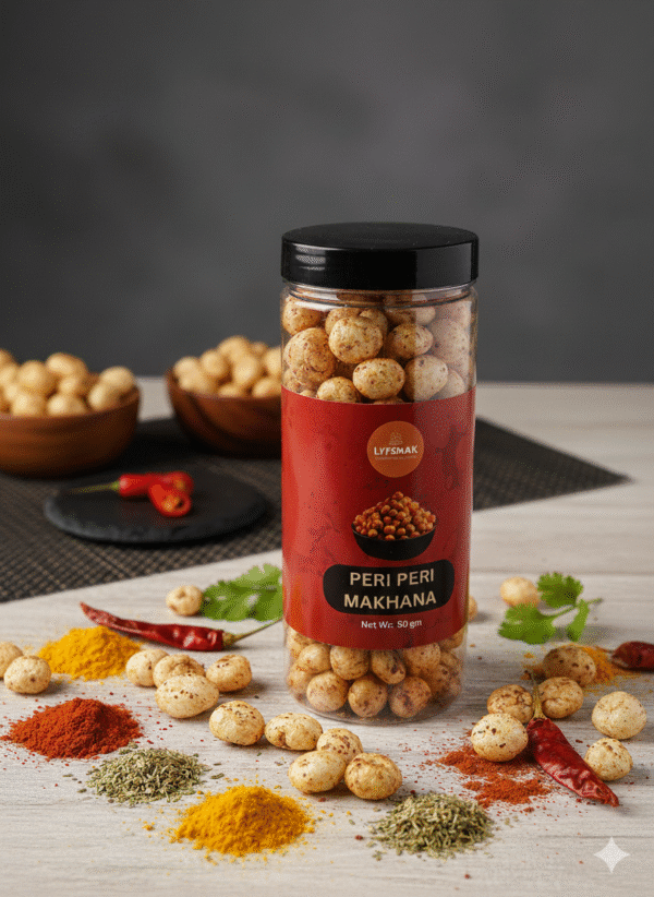 Roasted & Flavoured Makhana- Peri Peri