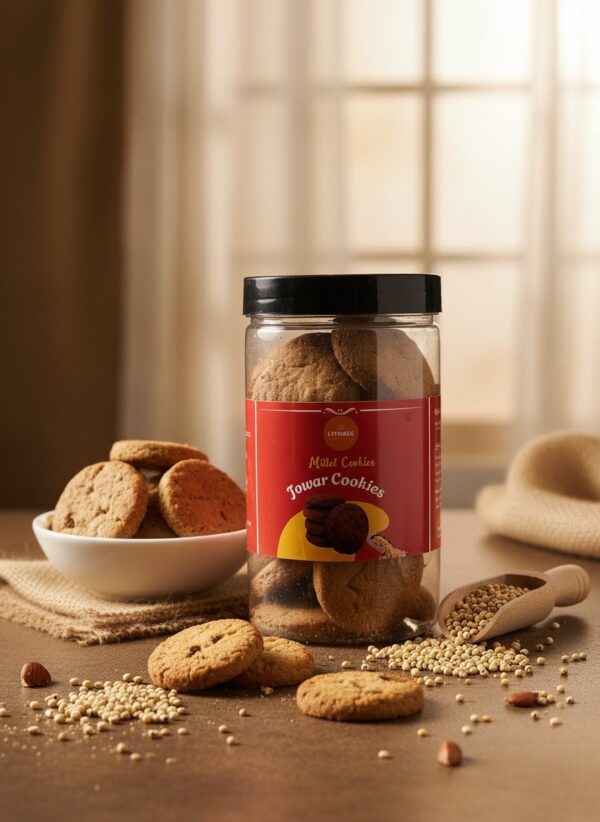 Jowar Almond Cookies