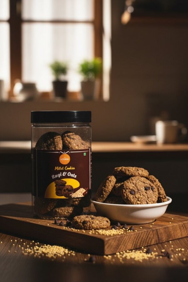 Ragi Oats Cookies